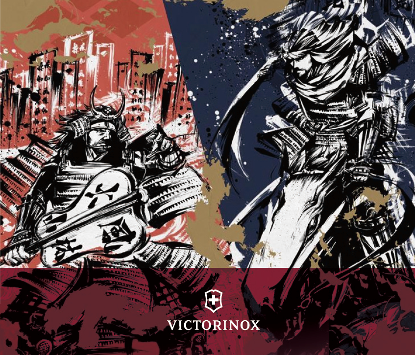 新商品】ビクトリノックス戦国墨絵コレクション(日本限定・数量限定